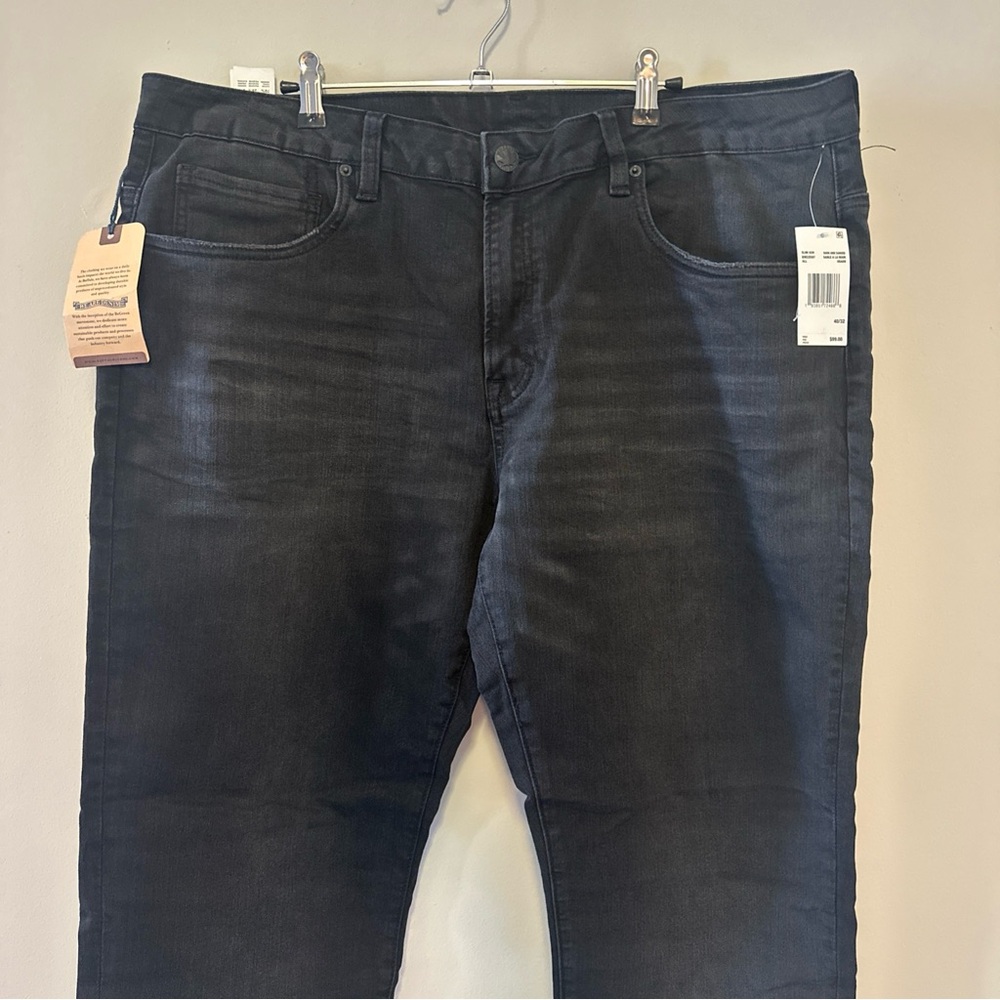 SLIM / Ash Buffalo David Bitton Jeans 40x32 - Black